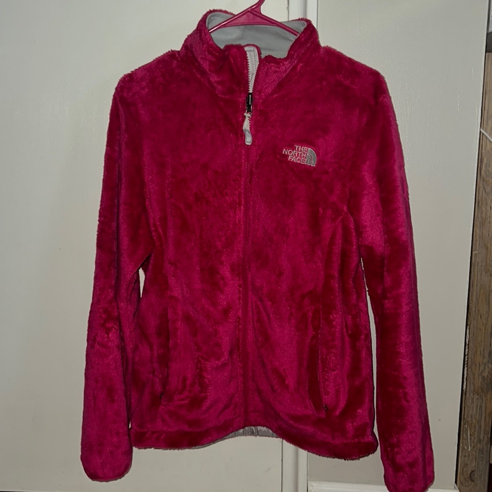 Hot Pink North Face jacket